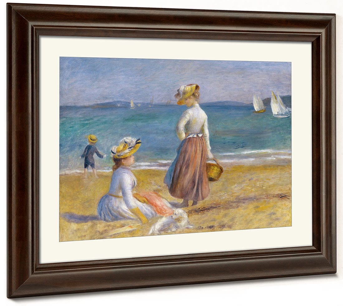Figures On The Beach By Pierre Auguste Renoir - Image 5