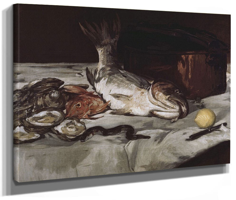 Fish (Still Life) By Edouard Manet
