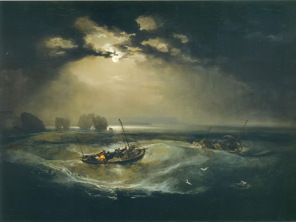 Fisherman At Sea (The Cholmeley Sea Piece) By Jwm Turner