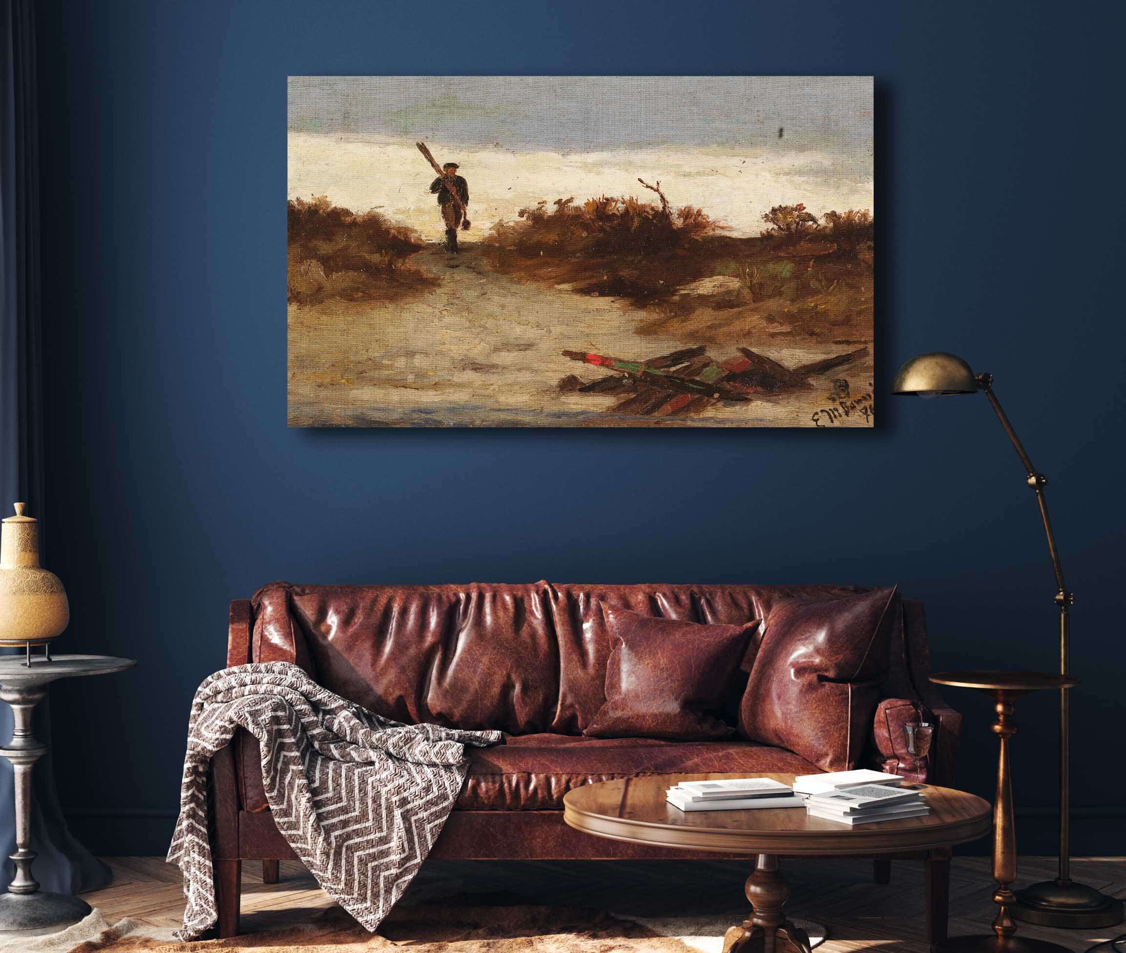Fisherman By Water by Edward Mitchell Bannister - Image 4
