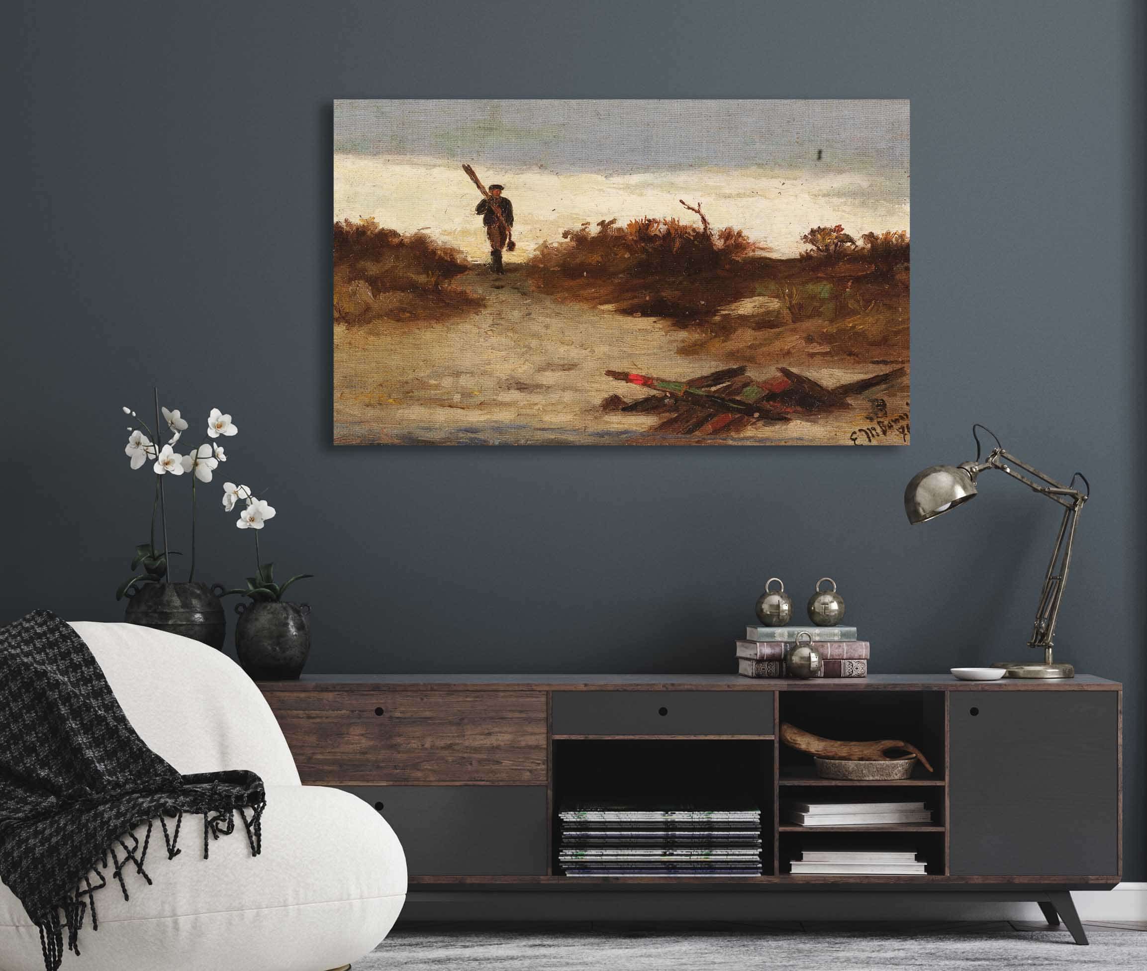 Fisherman By Water by Edward Mitchell Bannister - Image 5