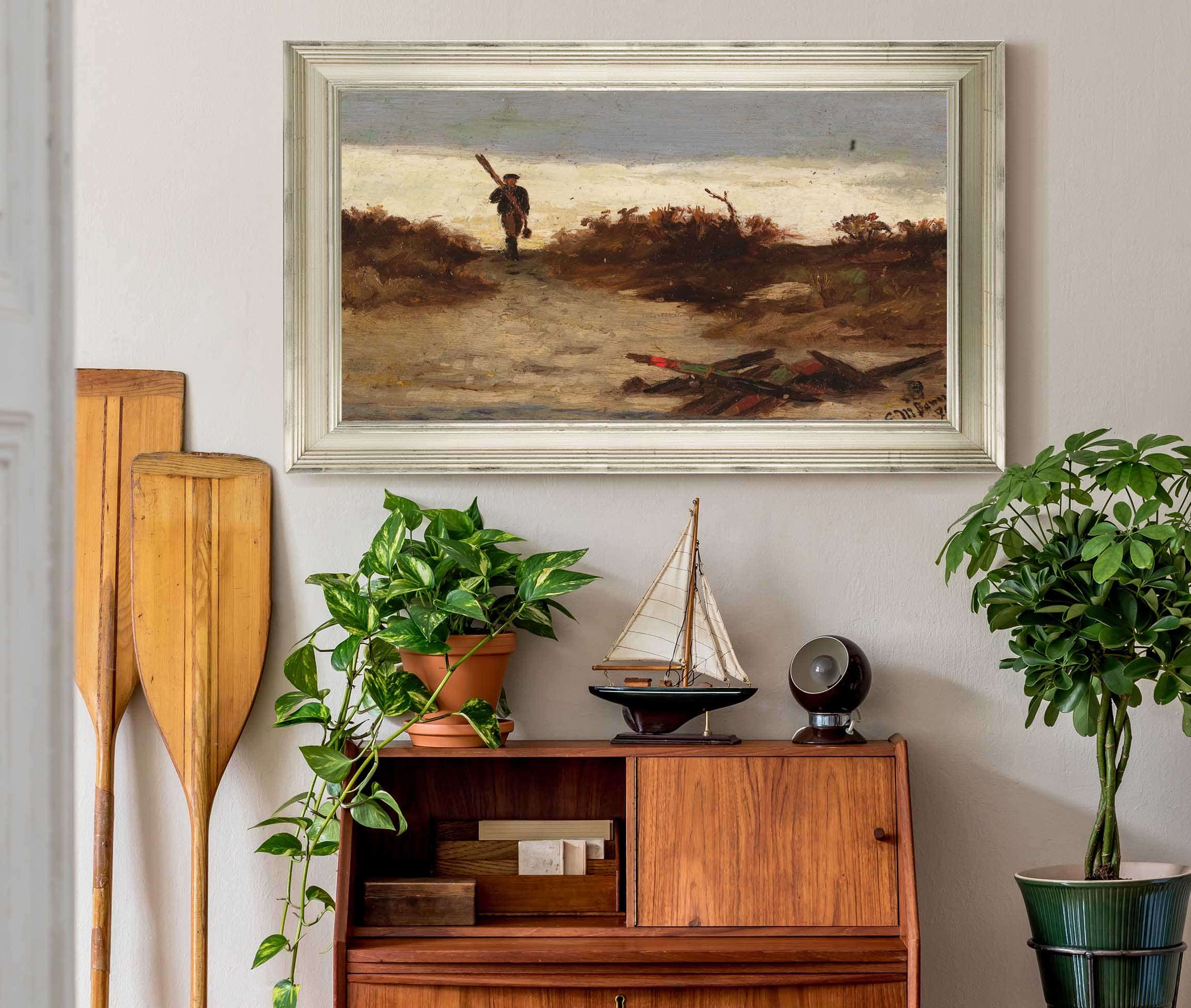 Fisherman By Water by Edward Mitchell Bannister - Image 6