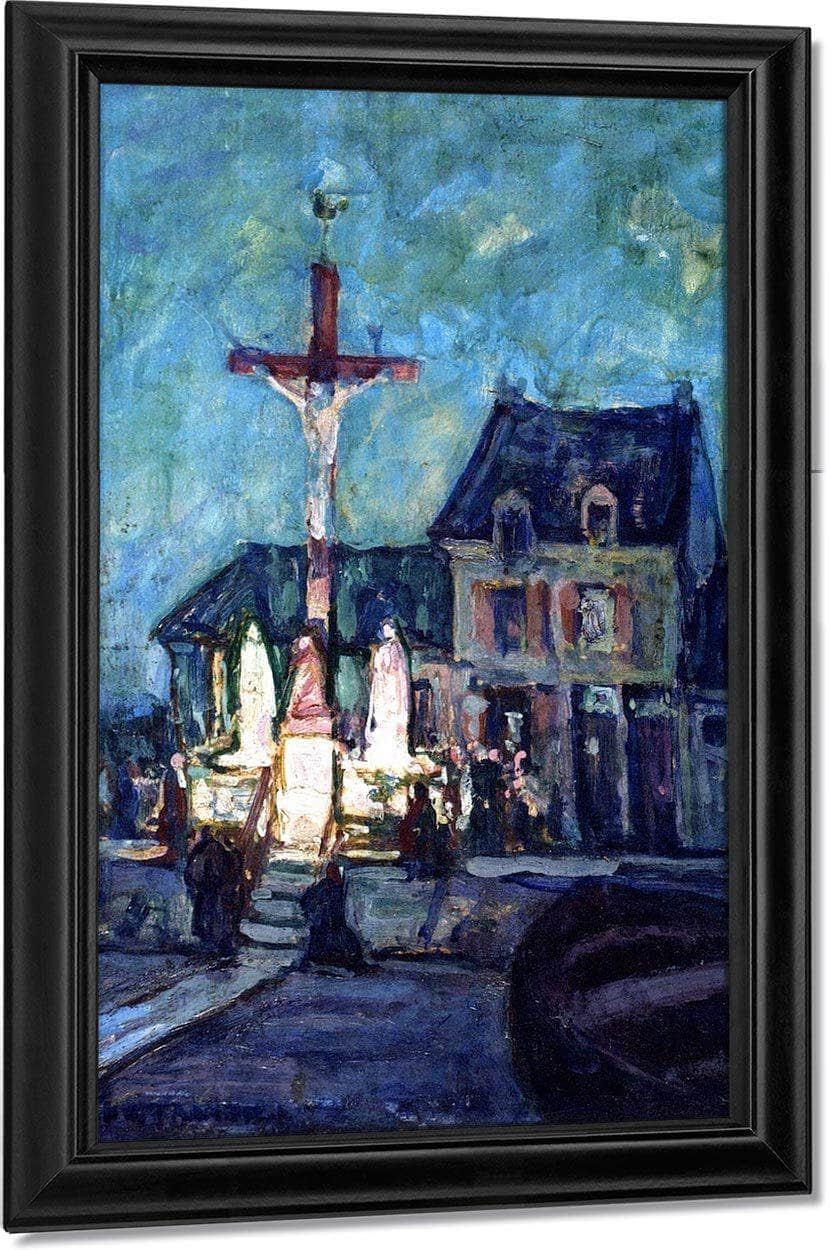 Fishermen's Devotions, Etaples By Henry Ossawa Tanner - Image 6