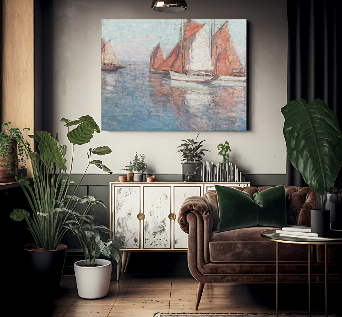 Fishing Boats By Edgar Payne1 - Image 2