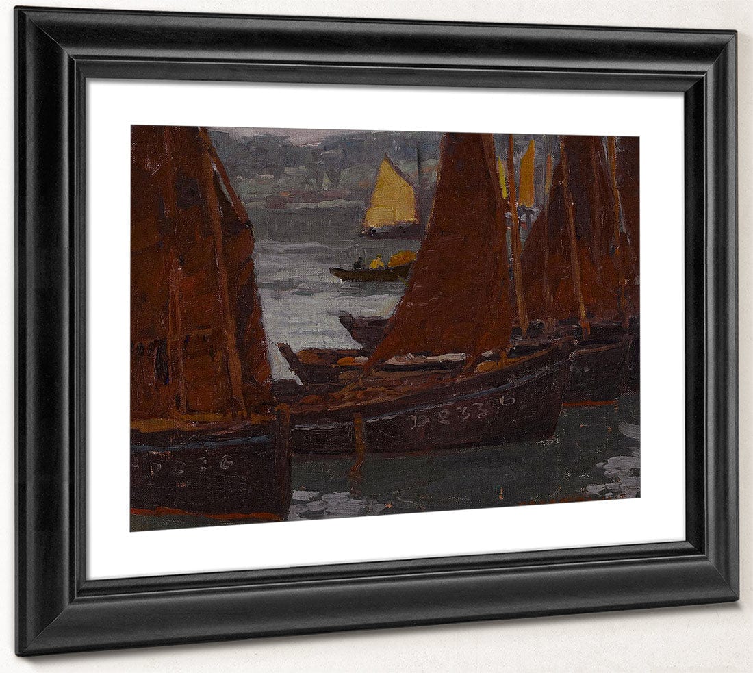 Fishing Boats By Edgar Payne - Image 4