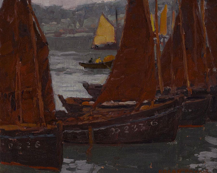 Fishing Boats By Edgar Payne - Image 7