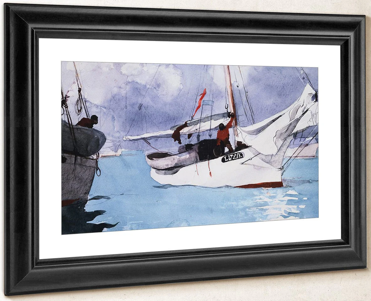 Fishing Boats, Key West By Winslow Homer - Image 4