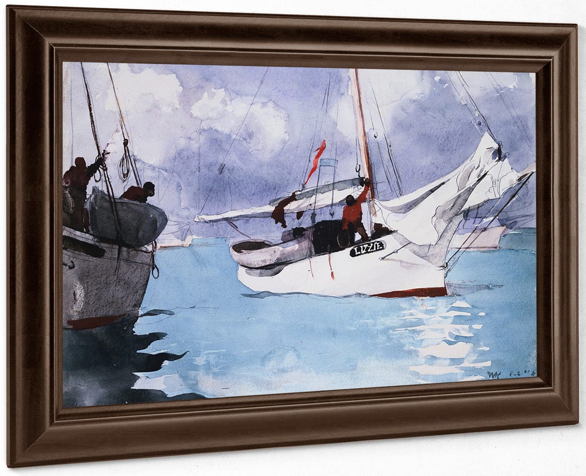 Fishing Boats, Key West By Winslow Homer - Image 6