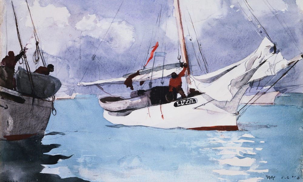 Fishing Boats, Key West By Winslow Homer - Image 7