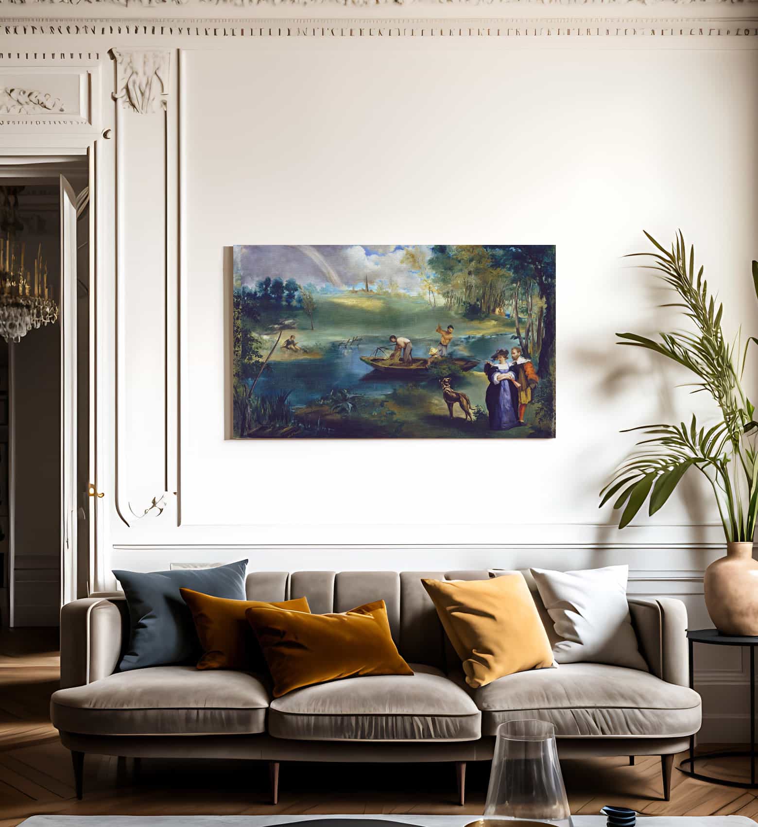 Fishing By Edouard Manet - Image 3