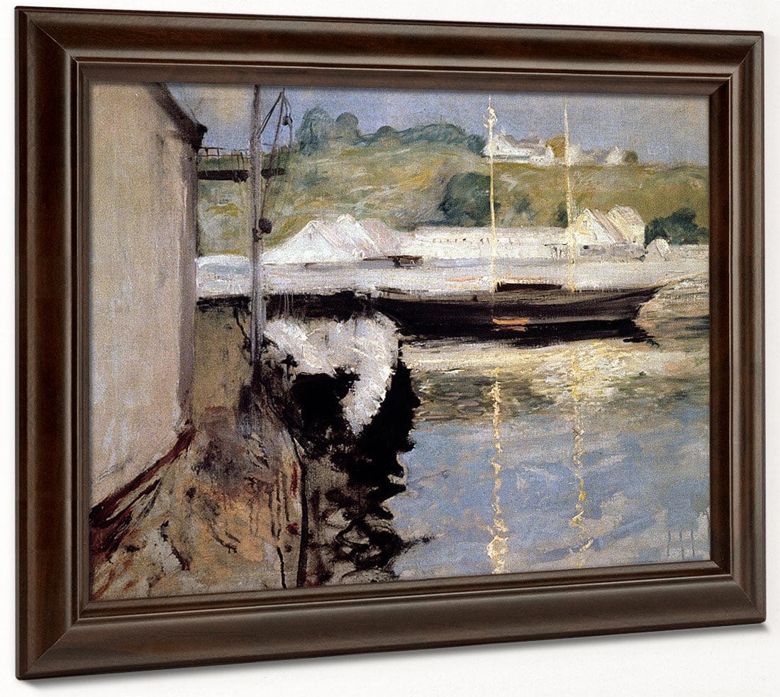 Fishing Harbor Gloucester Massachusetts By John Henry Twachtman - Image 6
