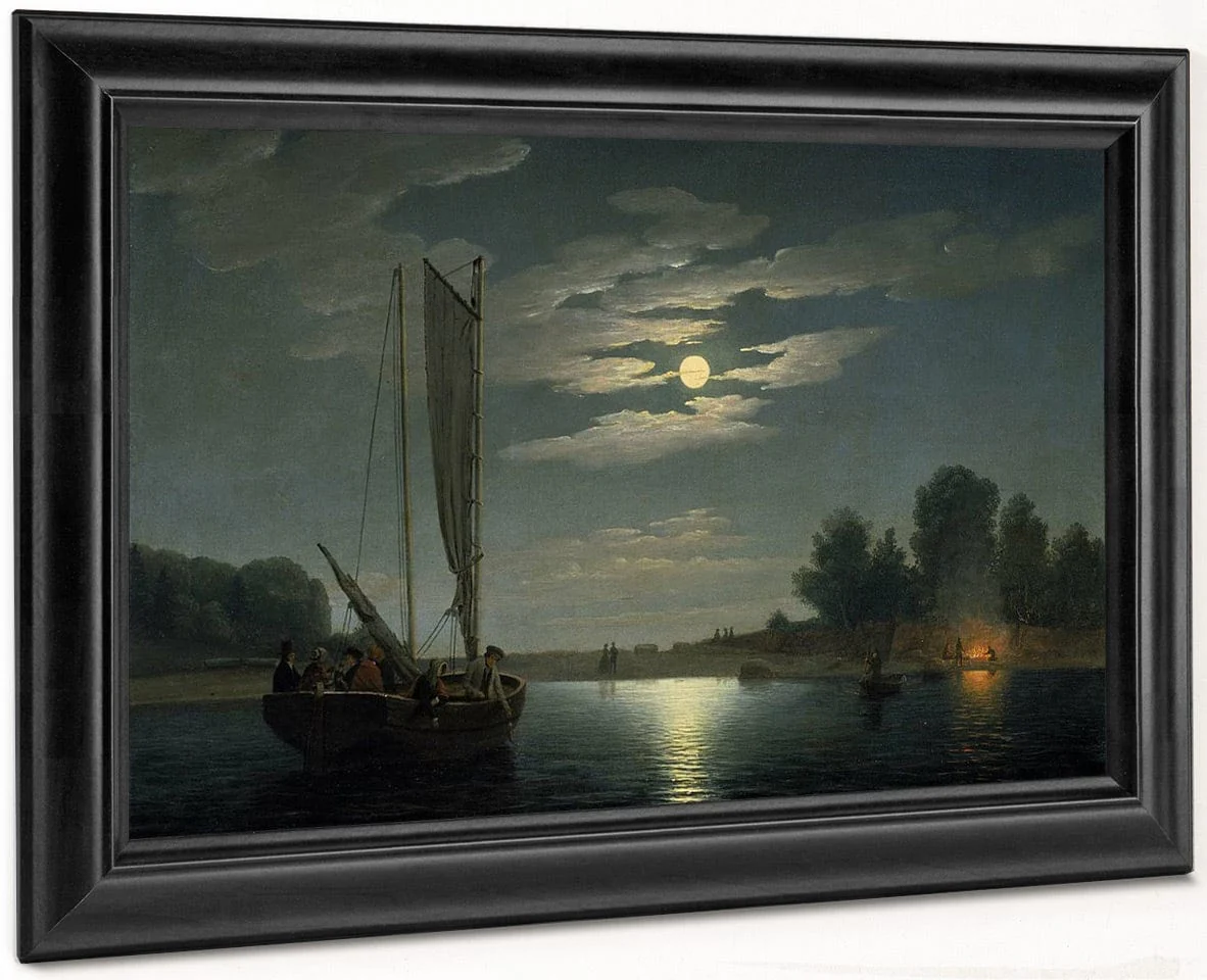 Fishing Party By Fitz Henry Lane - Image 8