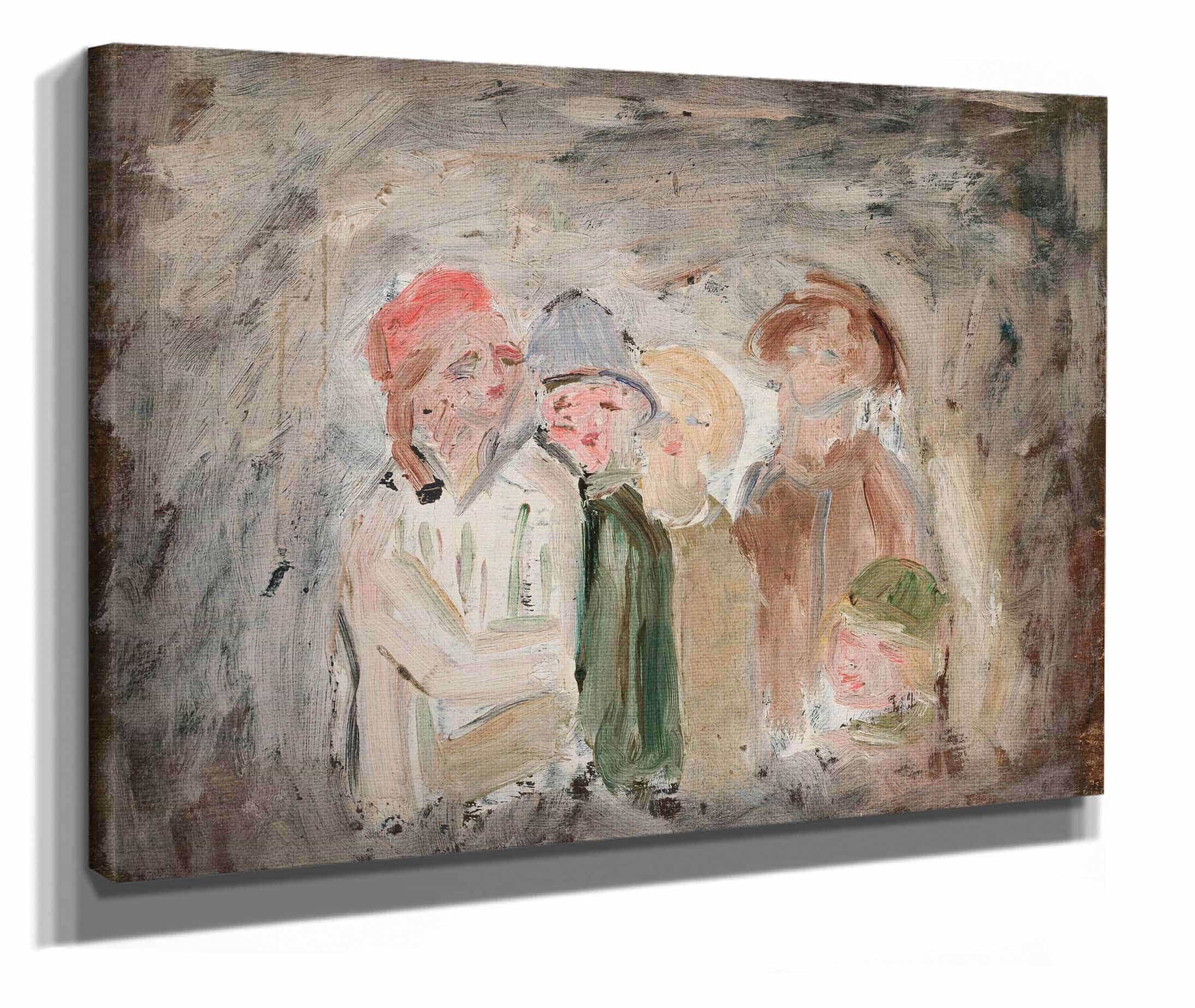 Five Children by Tadeusz Makowski - Image 2
