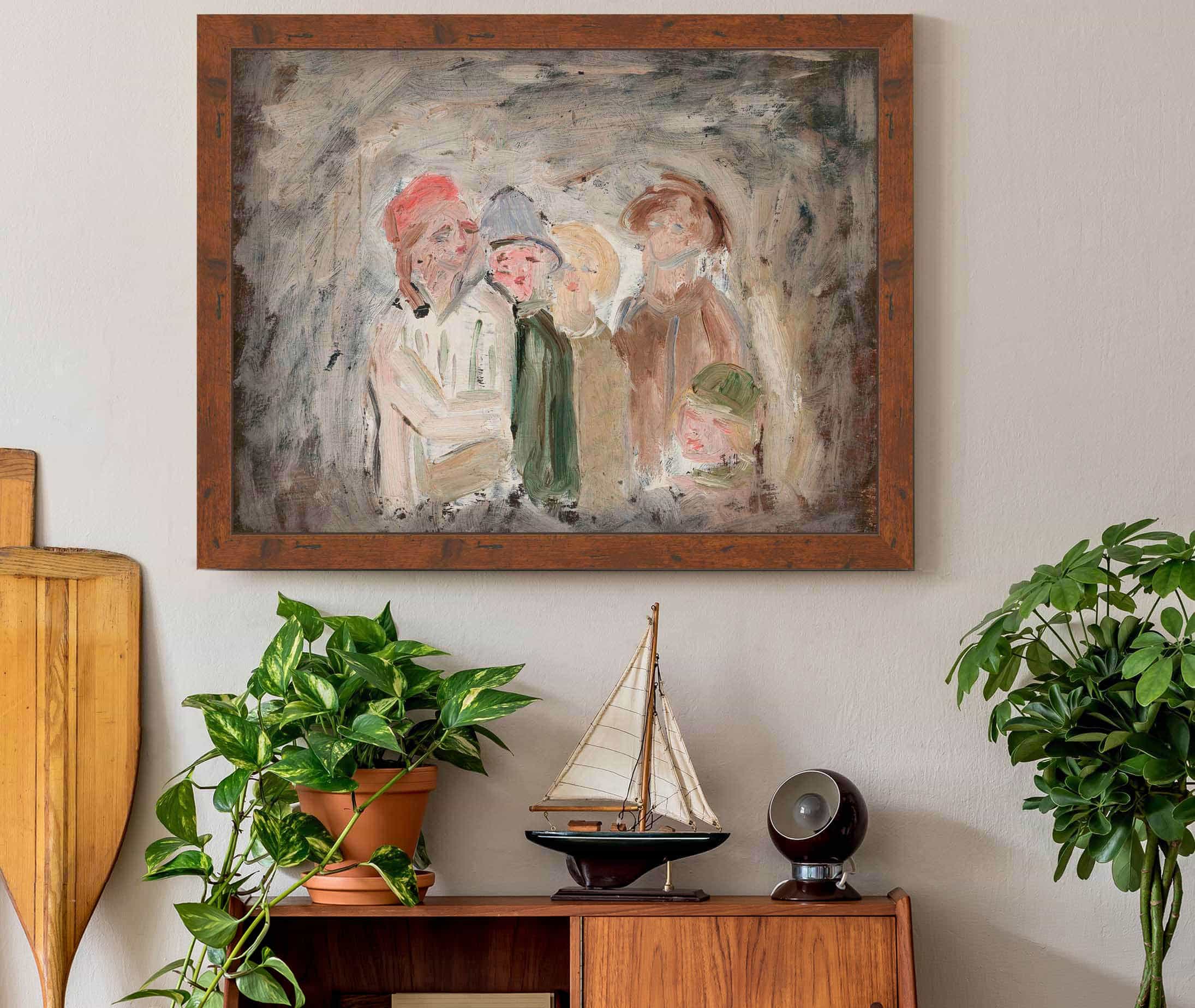 Five Children by Tadeusz Makowski - Image 3