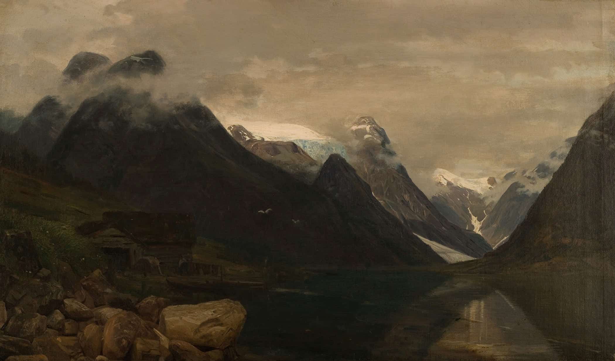 Fjaerlandsfjellene Sogn By Amaldus Nielsen - Image 2