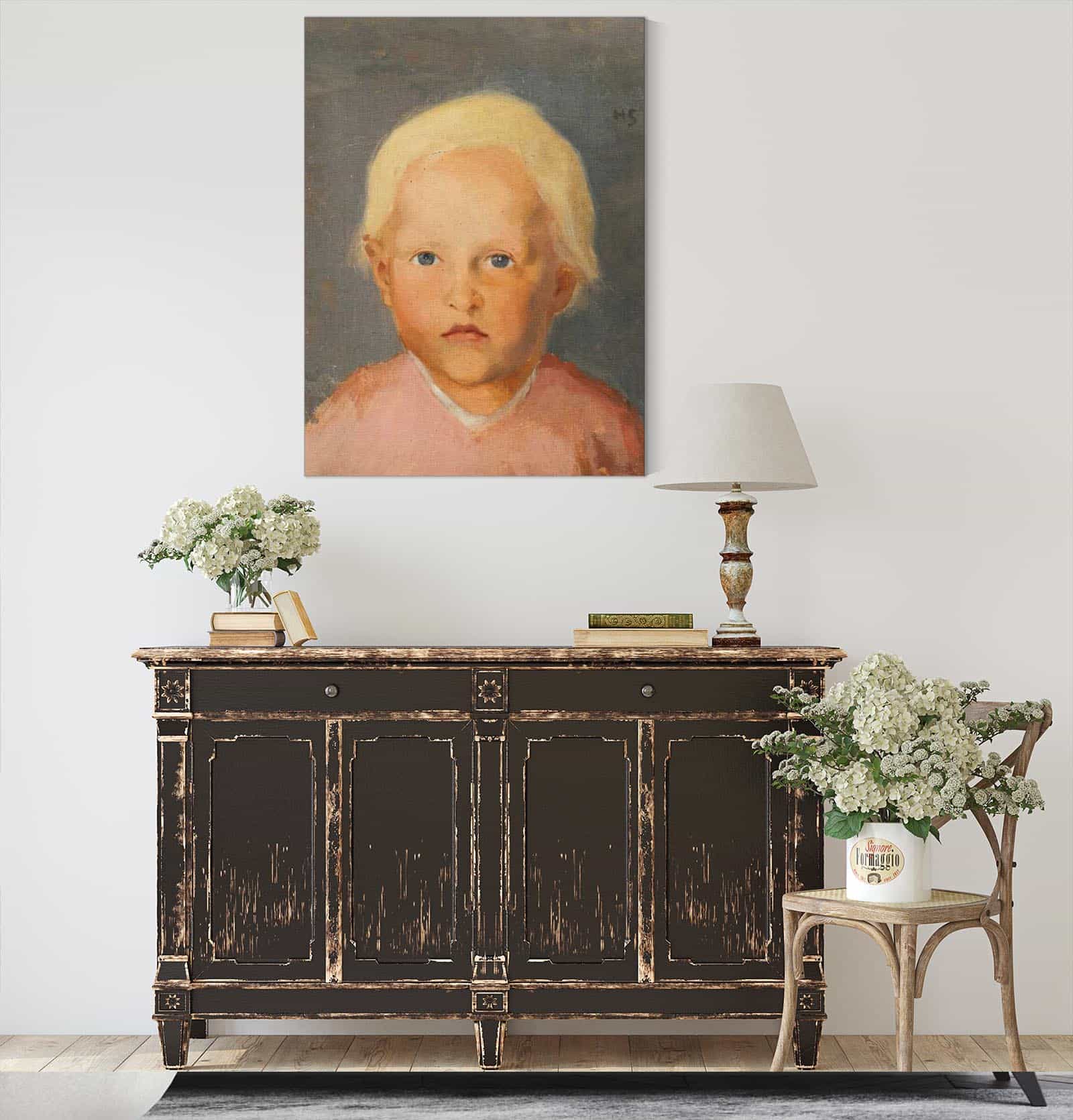 Flaxen Haired Boy by Helene Schjerfbeck - Image 4