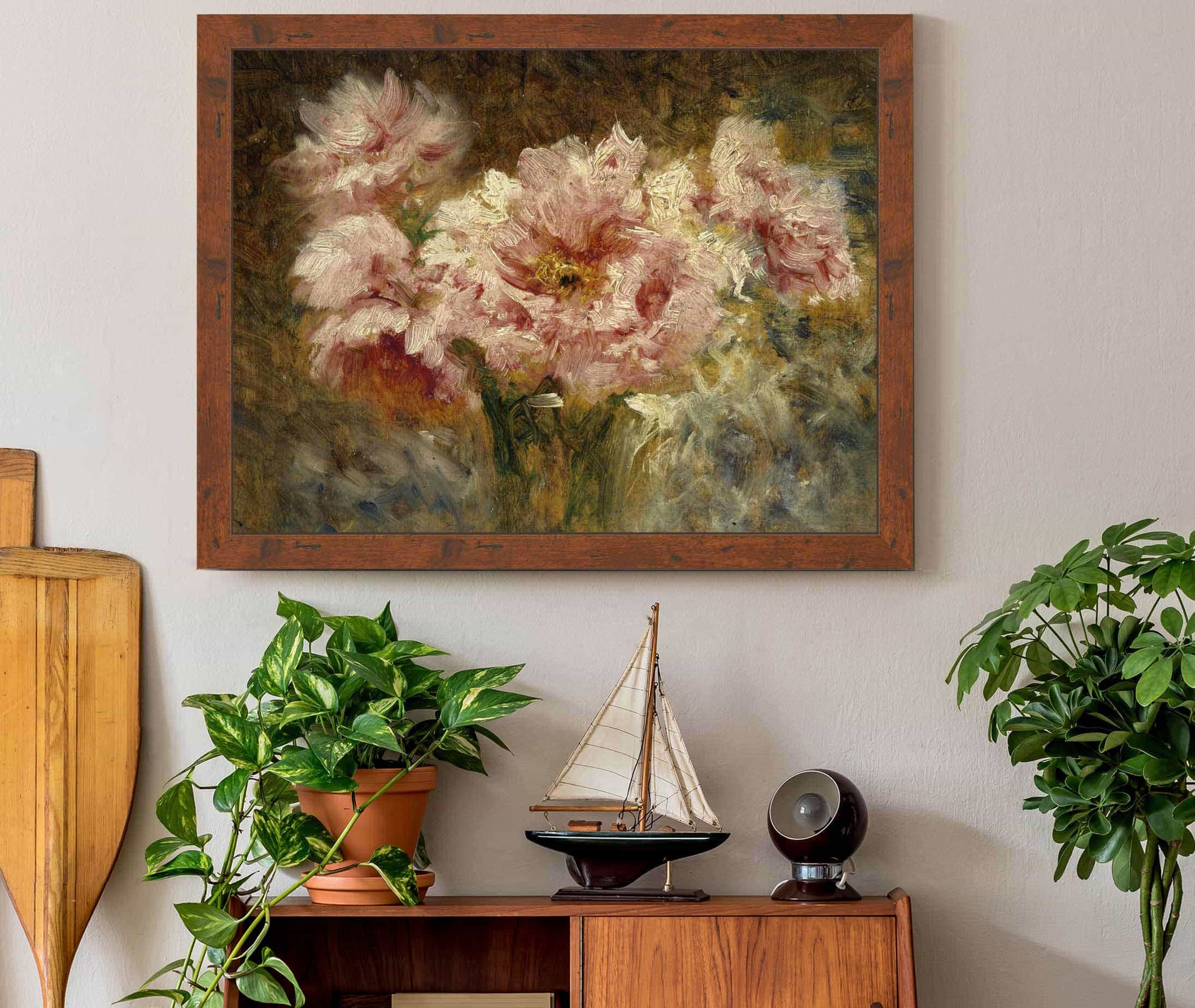Fleurs by Felix Ziem - Image 3