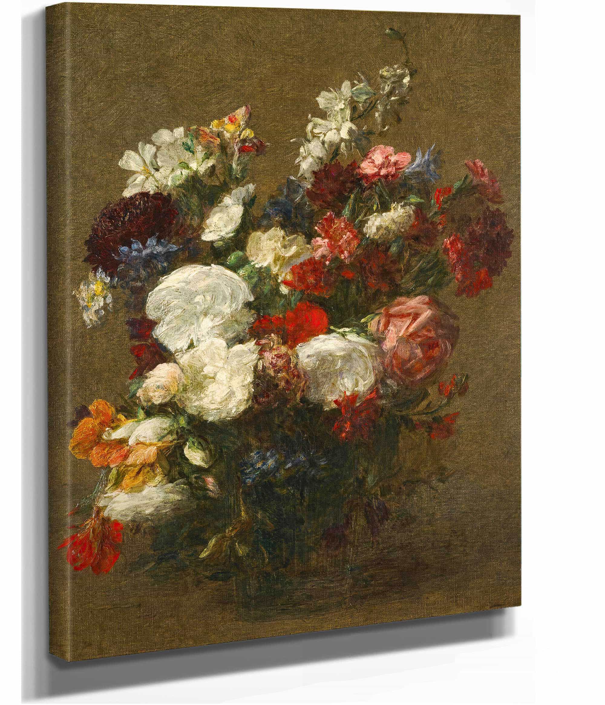 Fleurs Diverses by Henri Fantin Latour - Image 2