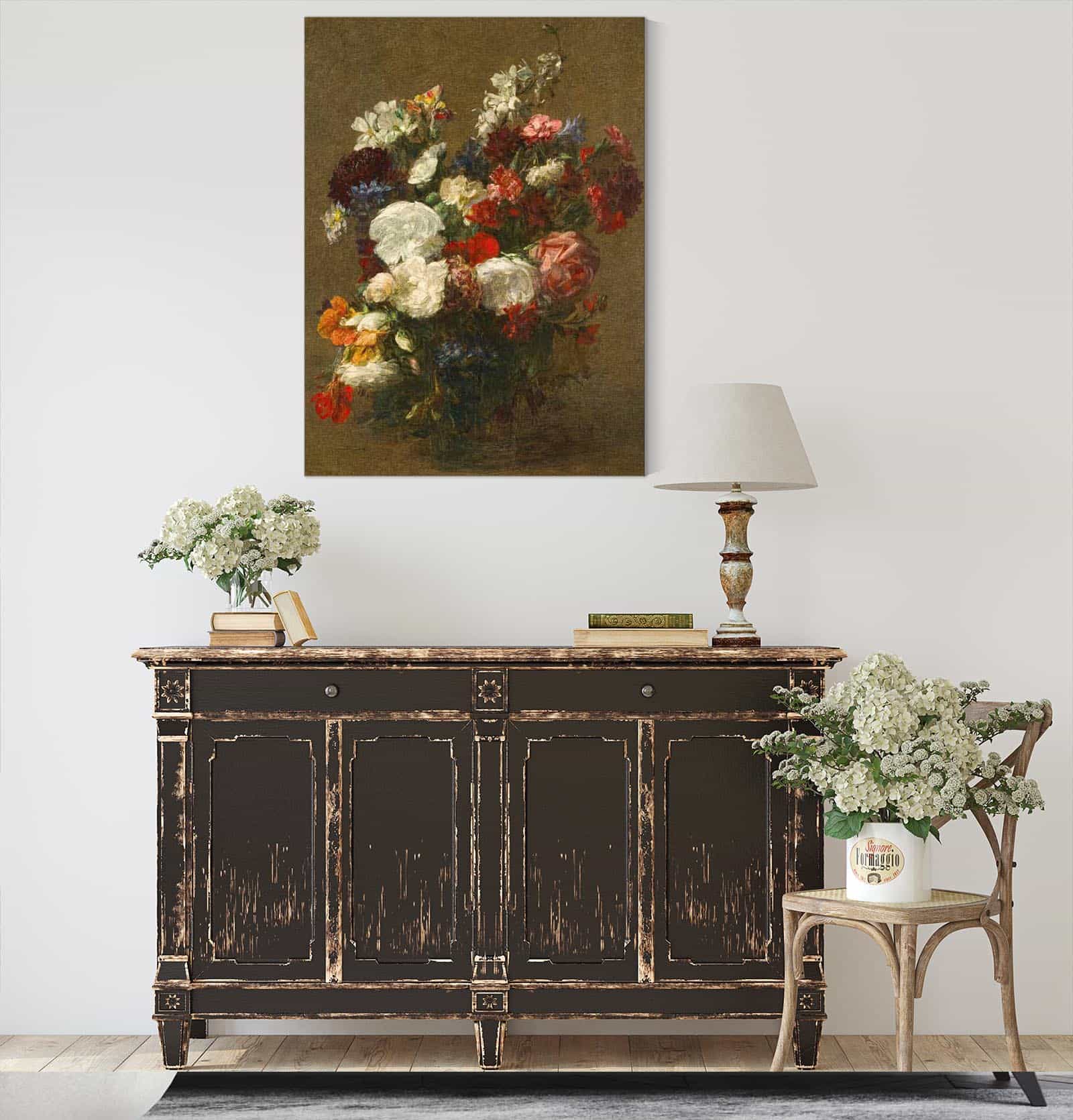 Fleurs Diverses by Henri Fantin Latour - Image 4