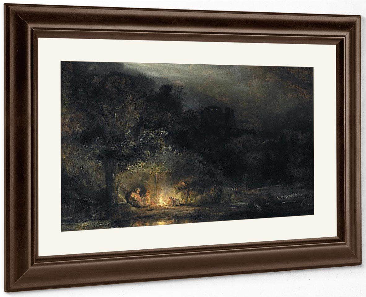 Flight Into Egypt By Rembrandt - Image 5