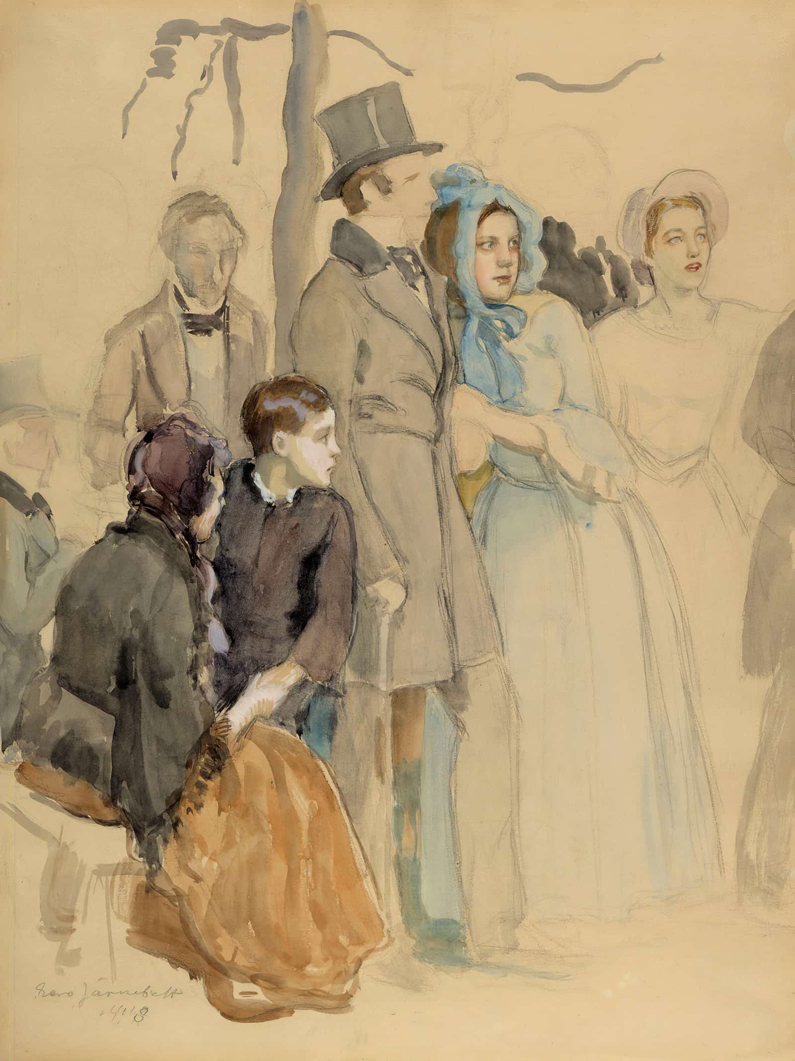 Flora Festival At Kumtahti Field Study by Eero Jarnefelt