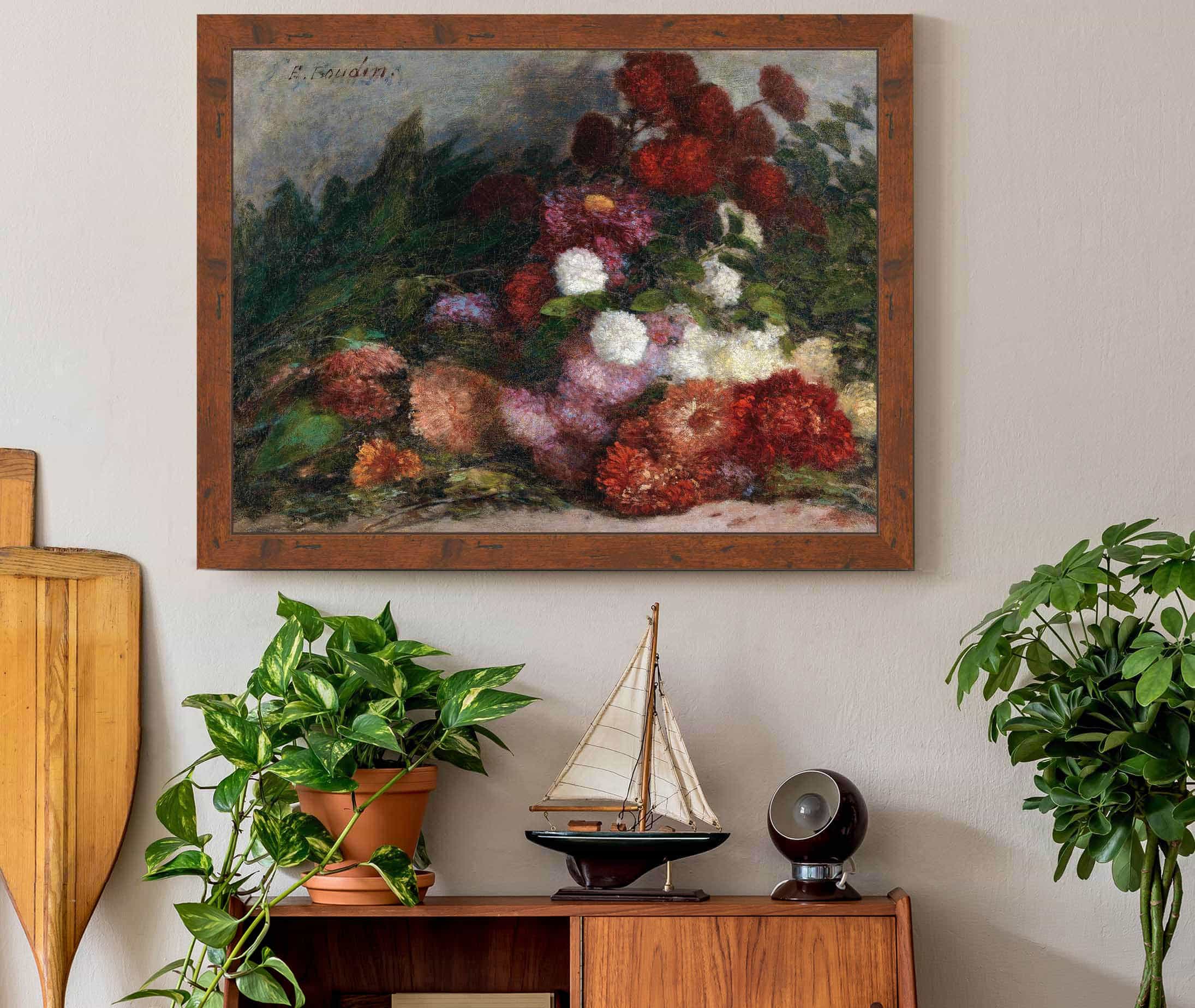 Flower Bunch by Eugene Boudin - Image 3