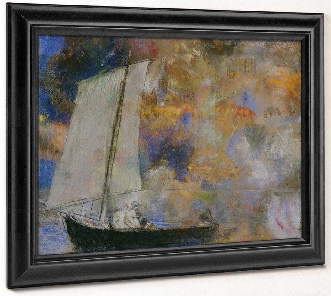 Flower Clouds By Odilon Redon - Image 8