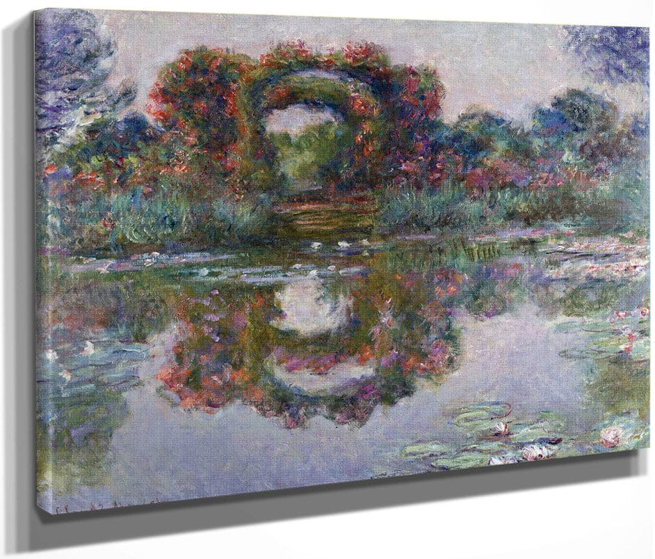 Flowering Arches, Giverny By Claude Monet