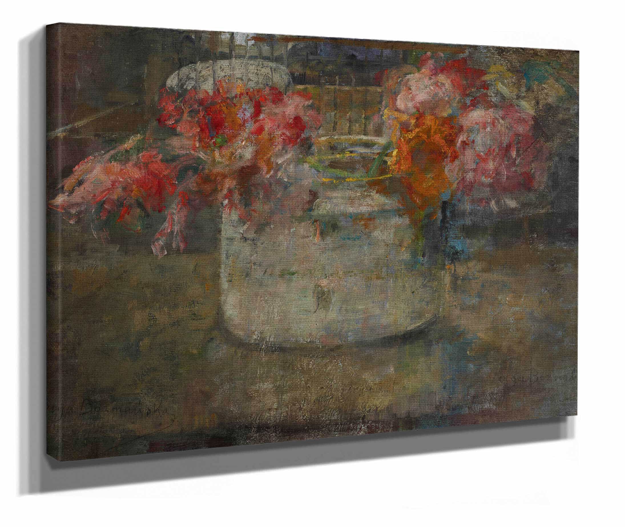 Flowers After by Olga Boznanska - Image 6