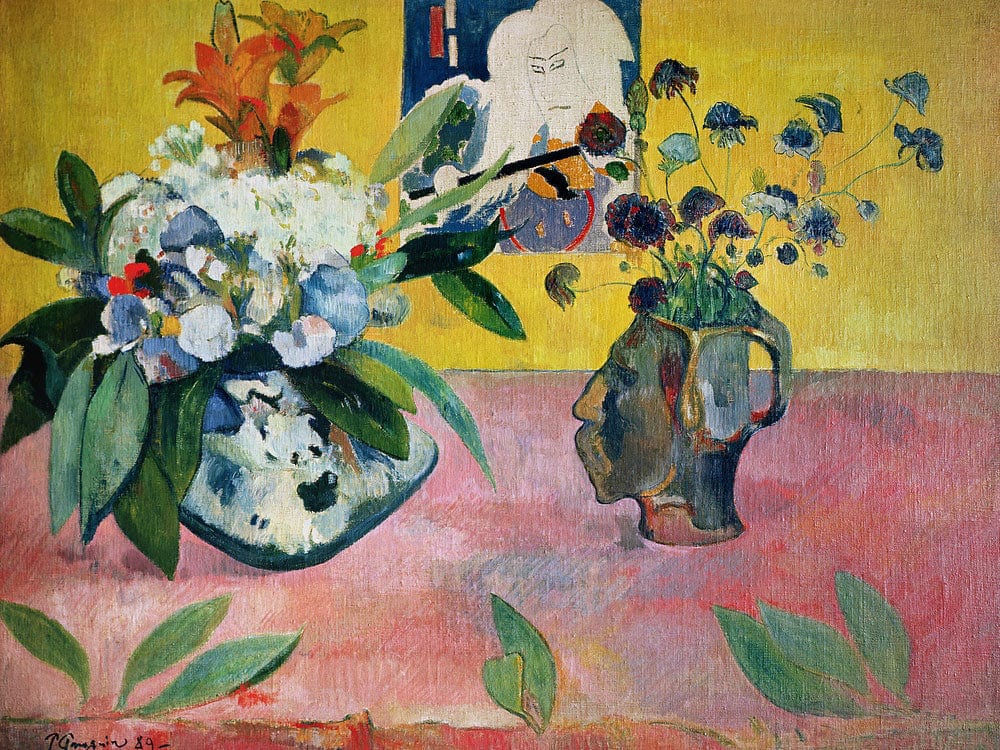 Flowers And A Japanese Print By Paul Gauguin - Image 5