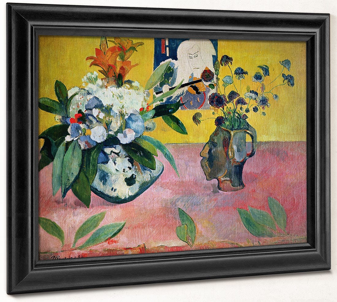 Flowers And A Japanese Print By Paul Gauguin - Image 6