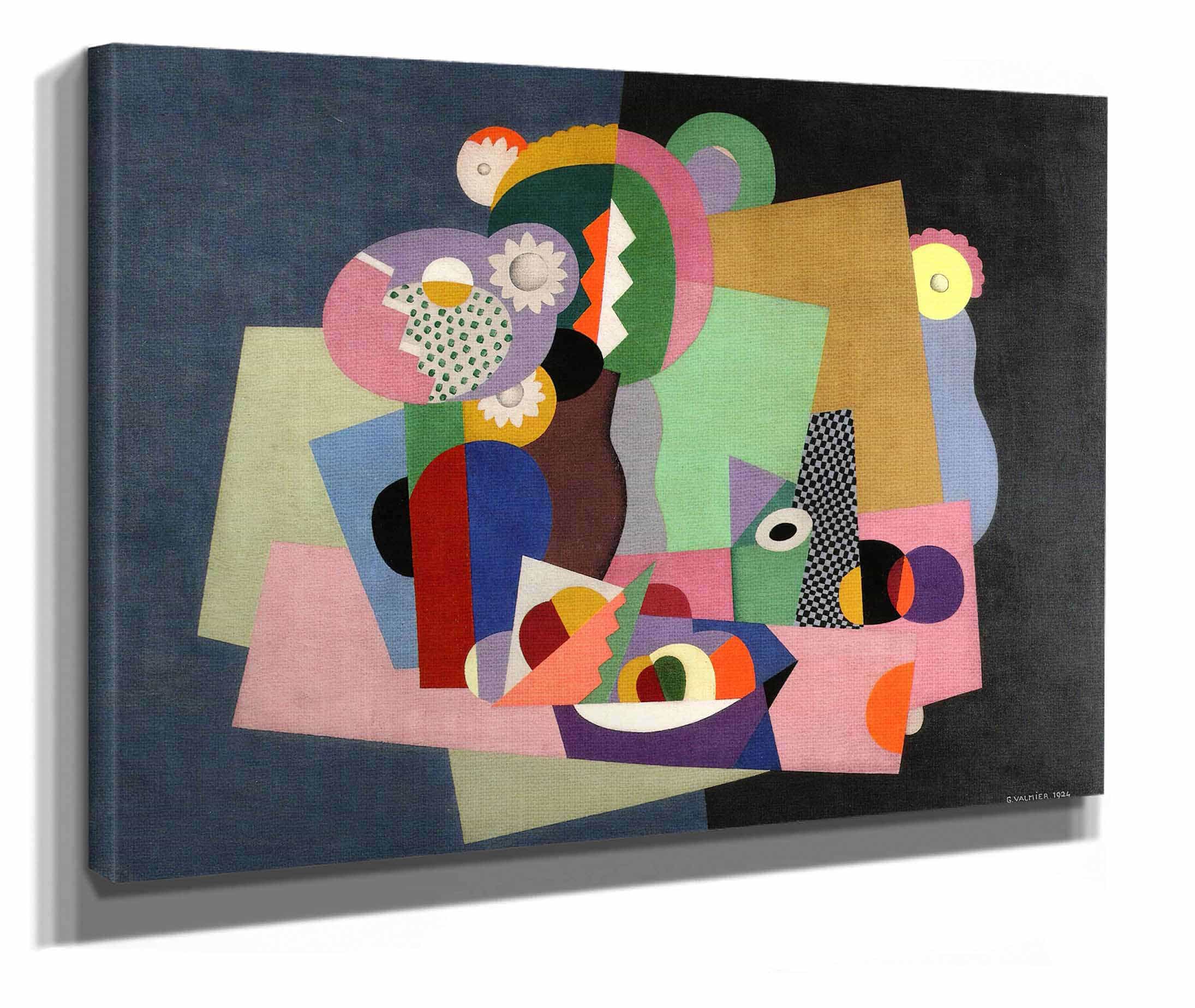 Flowers And Fruit by Georges Valmier - Image 2