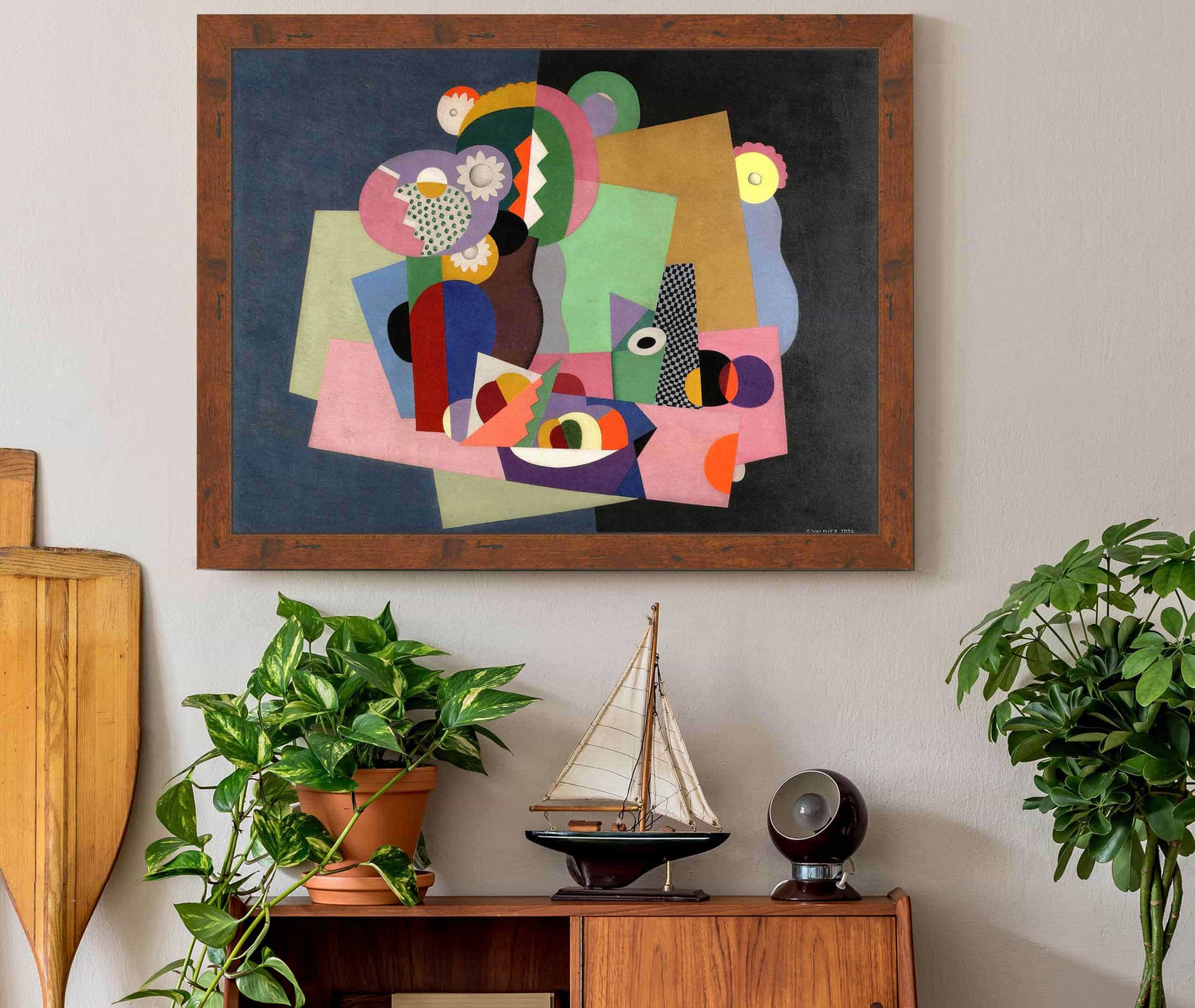 Flowers And Fruit by Georges Valmier - Image 3