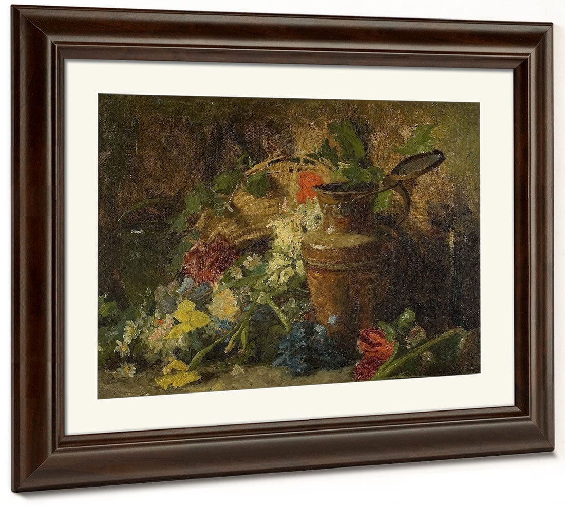 Flowers And Vase By Theodore Clement Steele - Image 5
