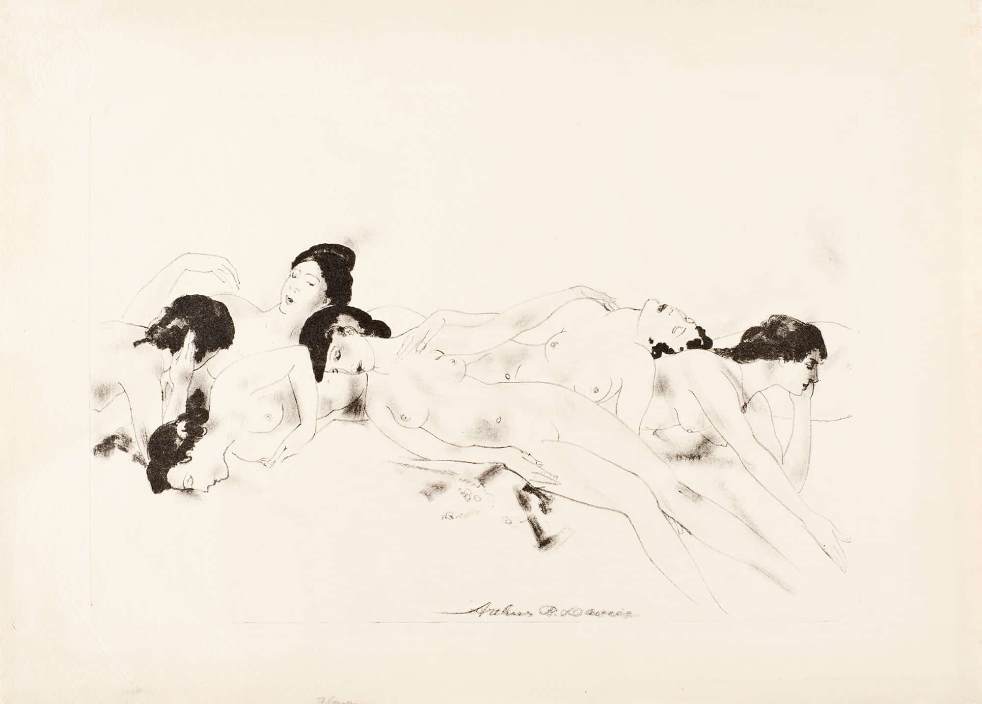 Flowers by Arthur Bowen Davies