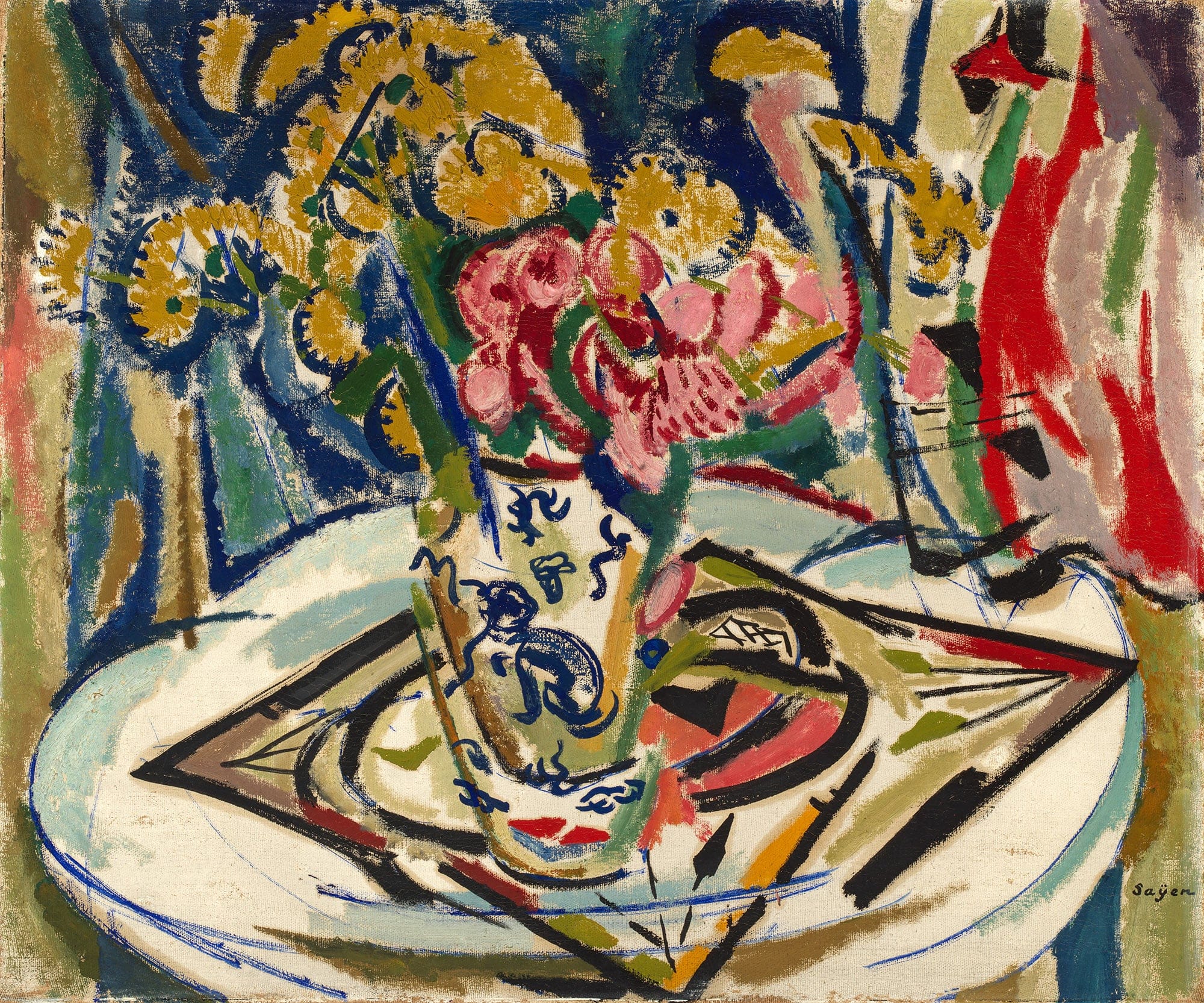 Flowers by Henry Lyman Sayen