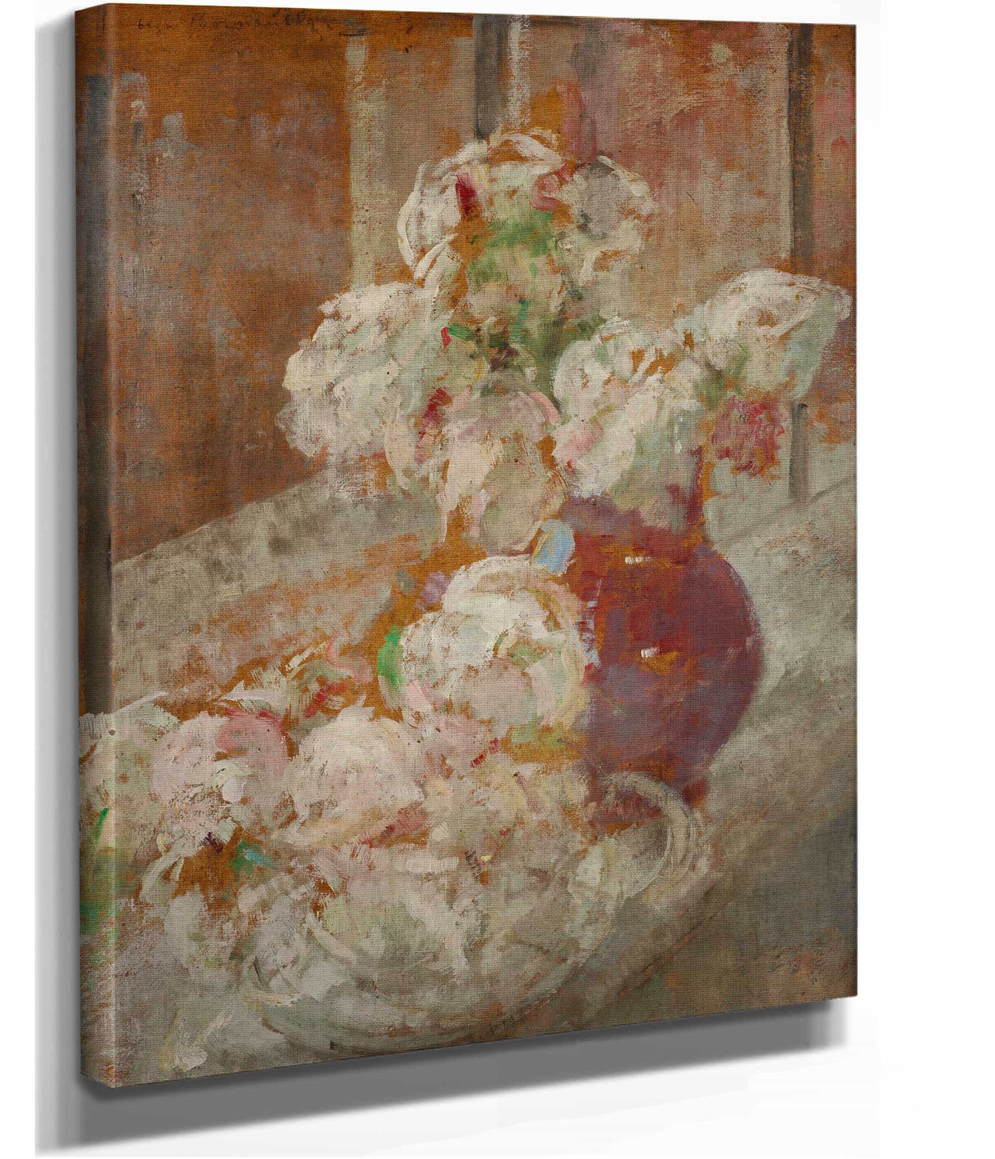 Flowers by Olga Boznanska - Image 2