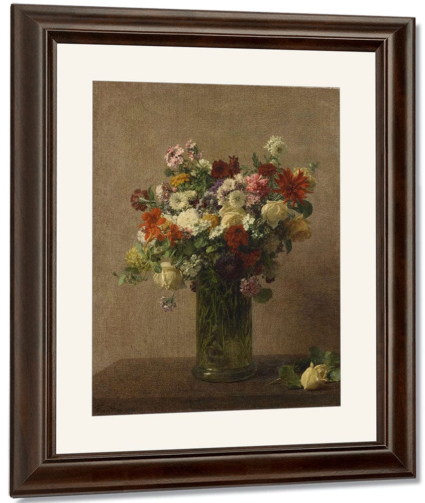 Flowers From Normandy By Henri Fantin Latour - Image 4