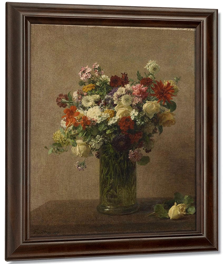 Flowers From Normandy By Henri Fantin Latour - Image 5
