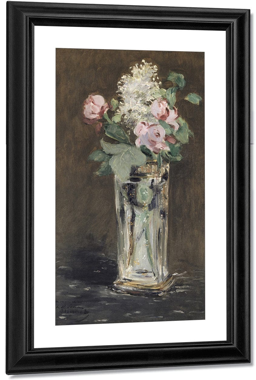 Flowers In A Crystal Vase, 1882 By Edouard Manet - Image 2