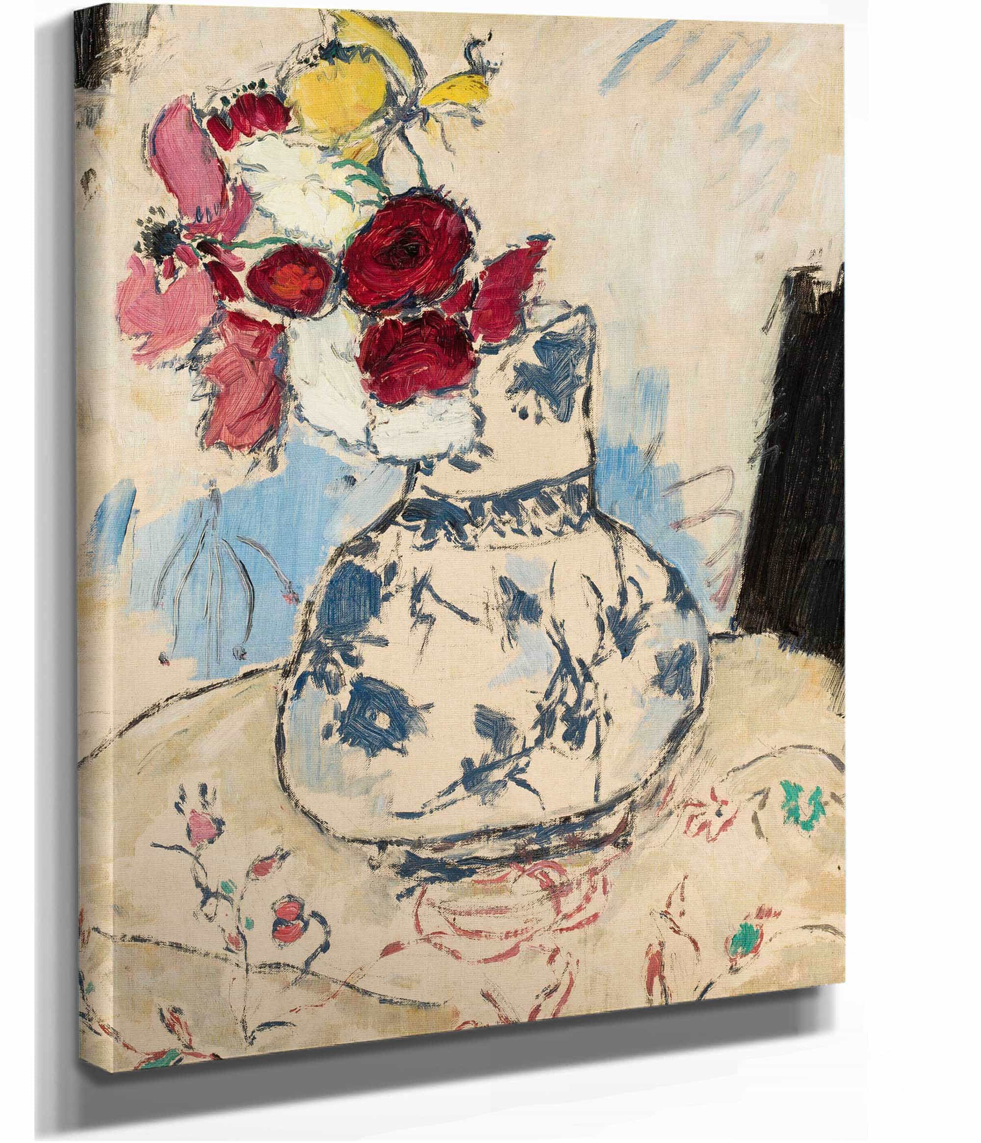Flowers In A Flower Vase by Tadeusz Makowski - Image 2