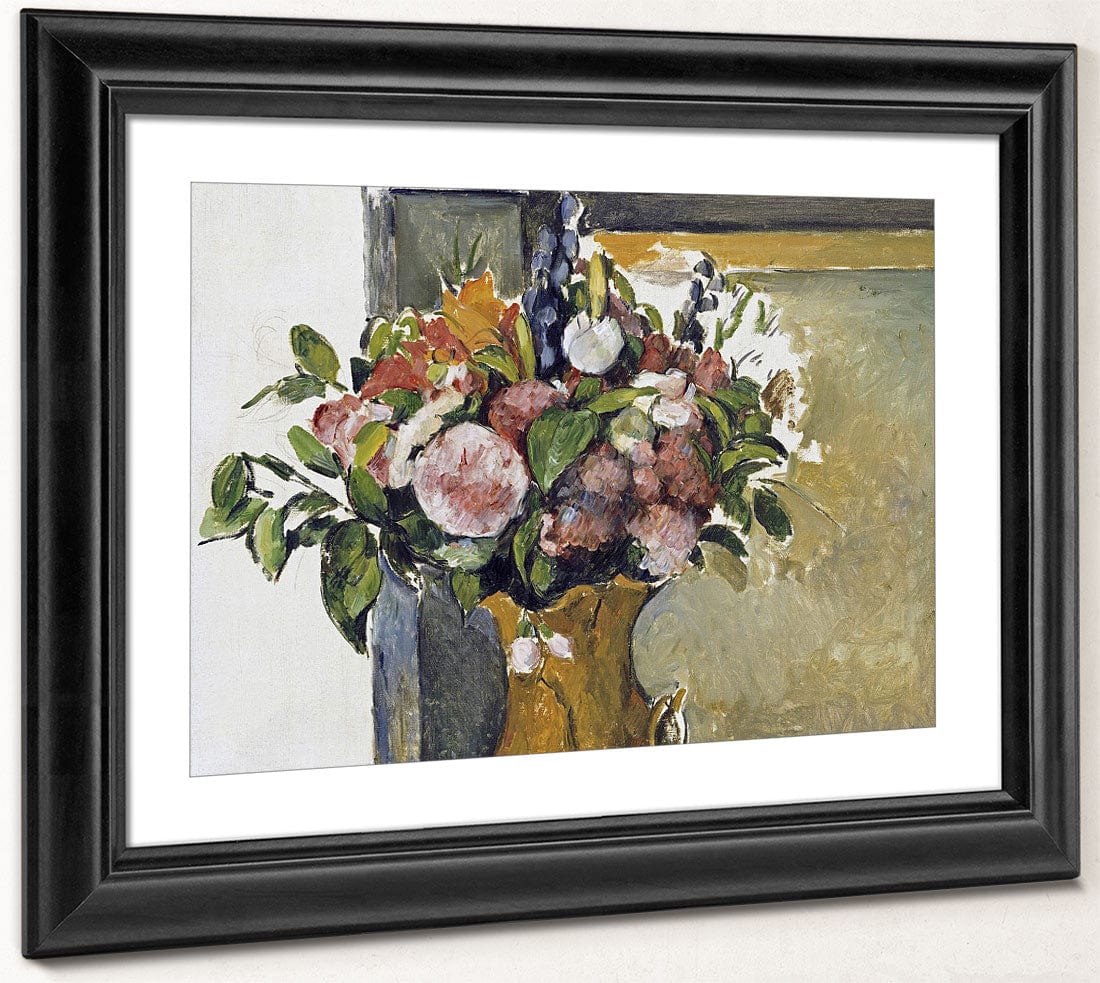 Flowers In A Vase 1 By Paul Cezanne - Image 4