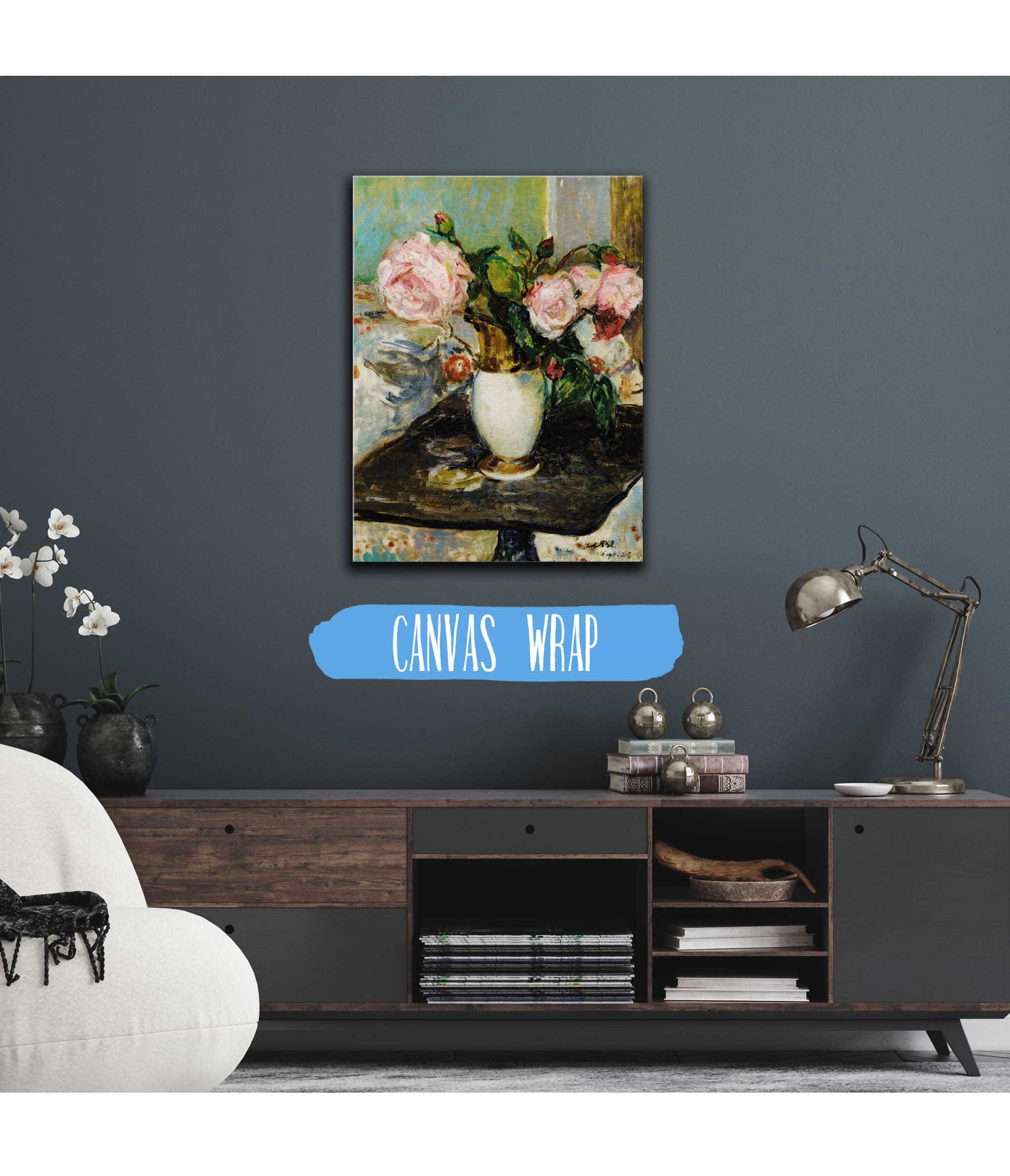 Flowers In A Vase by Jacques Emile Blanche - Image 3