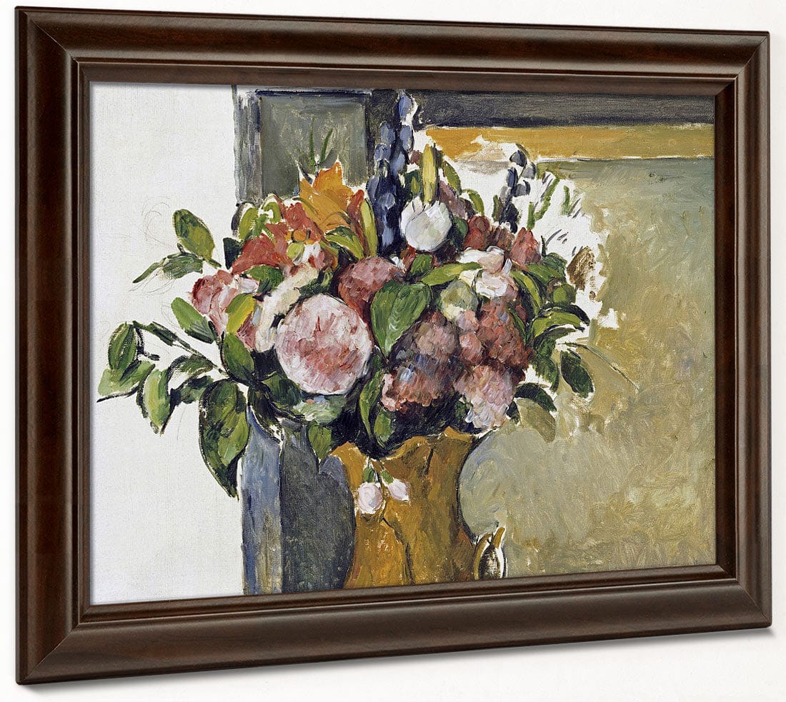 Flowers In A Vase By Paul Cezanne - Image 6