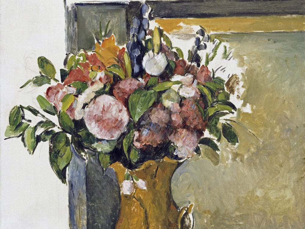 Flowers In A Vase By Paul Cezanne - Image 7