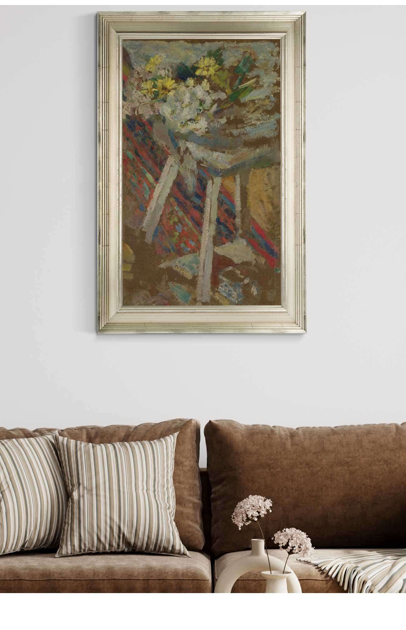 Flowers On A Stool by Edouard Vuillard - Image 5