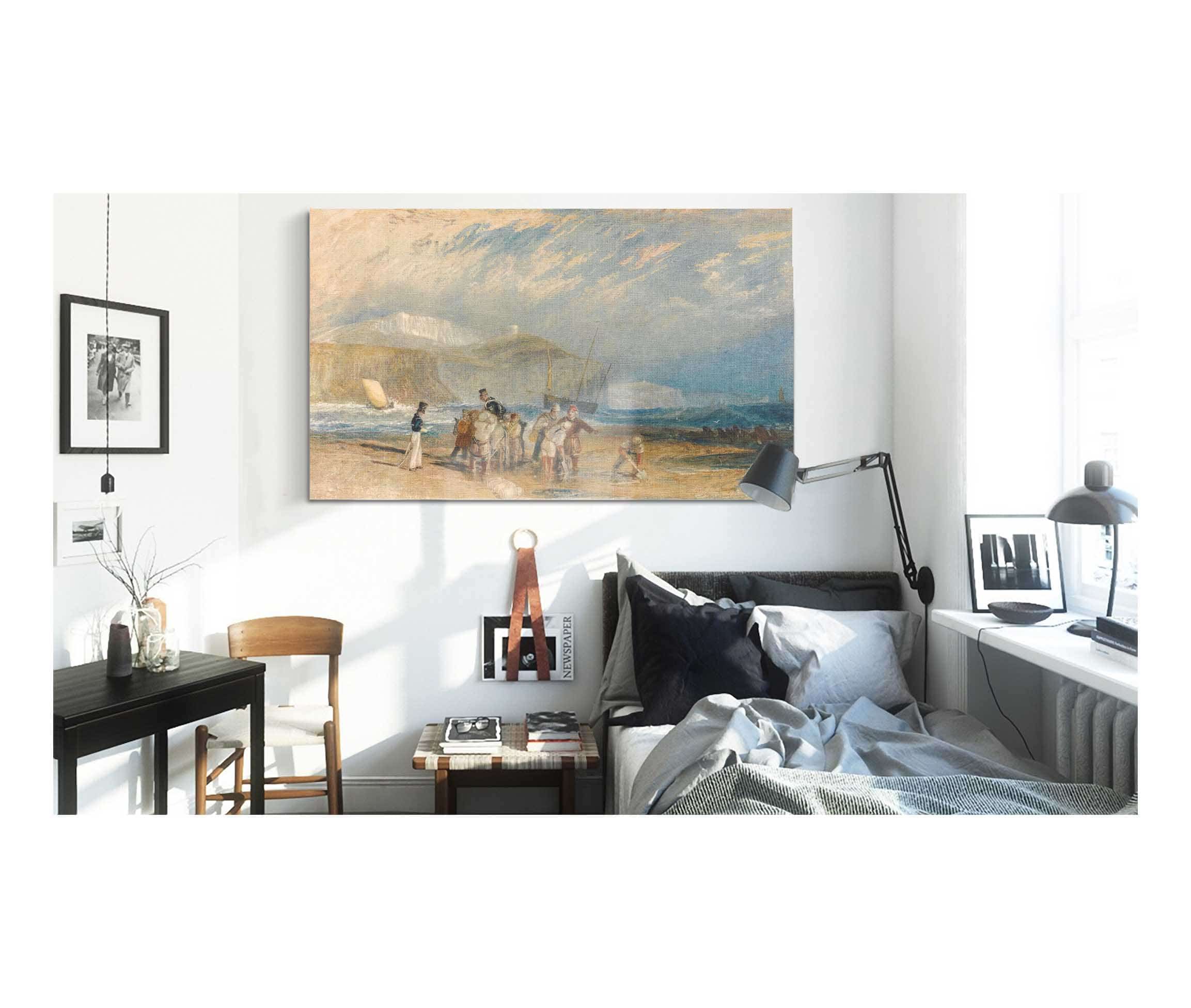 Folkestone Harbour And Coast To Dover by Joseph Mallord William Turner - Image 3