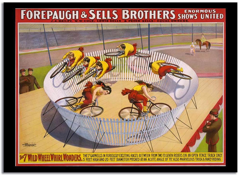 Forepauch & Sells Brothers Vintage Circus Postera - Image 2