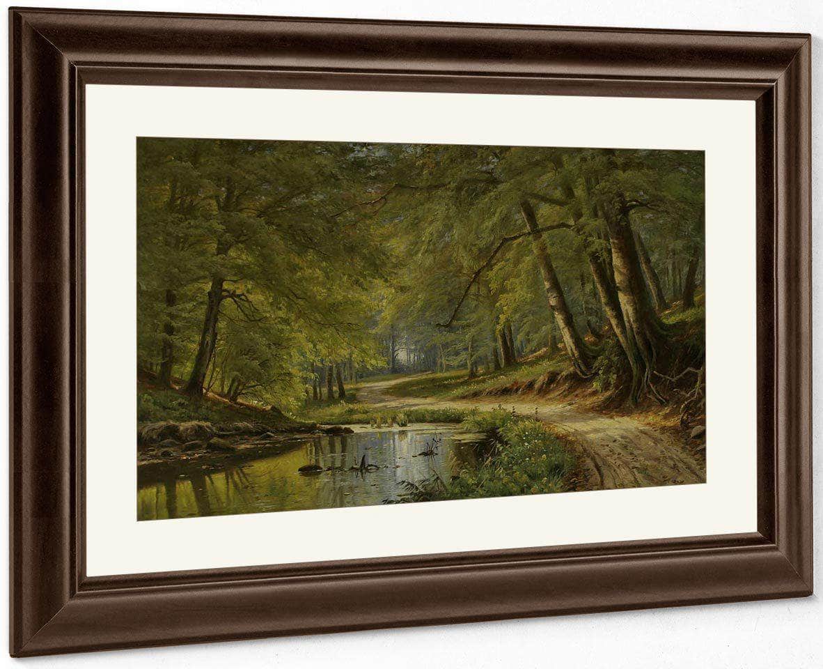 Forest Interior By Antonio Jacobsen - Image 5