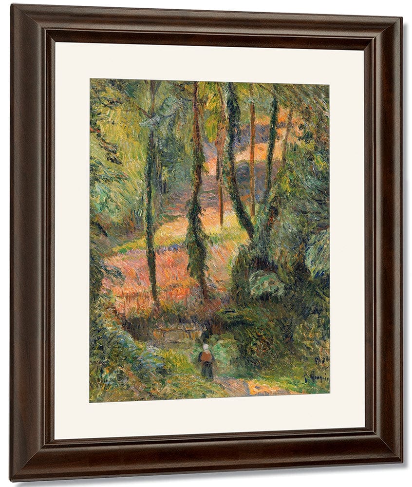 Forest Interior (Sous Bois) By Paul Gauguin - Image 3